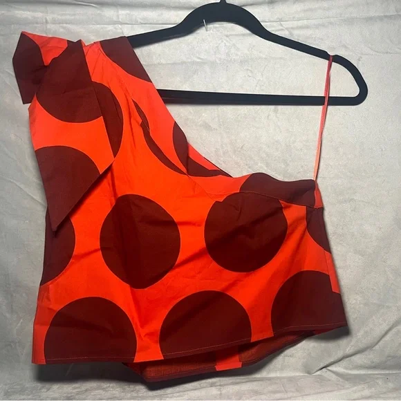 Anthropolgie Farm Rio One-Shoulder Blouse - Picture 4 of 4